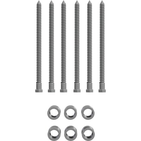 Ekena Millwork Barnfold 4-Door 7/8" Extension Kit, Flint Gray GB6007M4EXFG